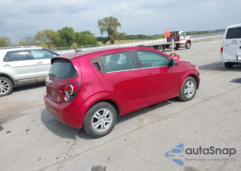 2013 Chevrolet Sonic Lt Manual z USA, uszkodzony, nr VIN 1G1JD6SB4D4246034